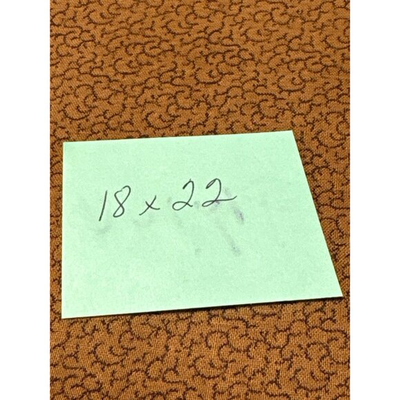 Jinny Beyer RJR Fashion Fabrics Cotton Fat Quarter 18x22" Brown & Black Pattern - Picture 4 of 6